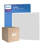Monipakkaus 4x Philips LED Paneeli Ledinaire RC065B 28W 3400lm - 865 Päivänvalo Valkoinen | 60x60cm - UGR <19