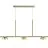 Nordlux Contina Riippuvalaisin Metalli- 3-Kohdevalaisin Messinki | Sopii 3x G9