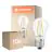 Monipakkaus 10x Ledvance Classic LED E27 Päärynä Filament Kirkas 1W 136lm - 827 Erittäin Lämmin Valkoinen | Korvaa 15W